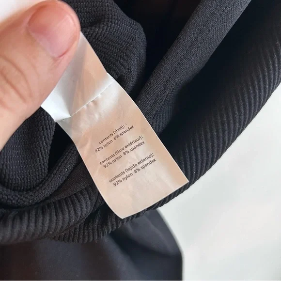 WeWoreWhat Black Ribbed Jumpsuit, NWT, Medium, Stretch - Picture 5 of 9